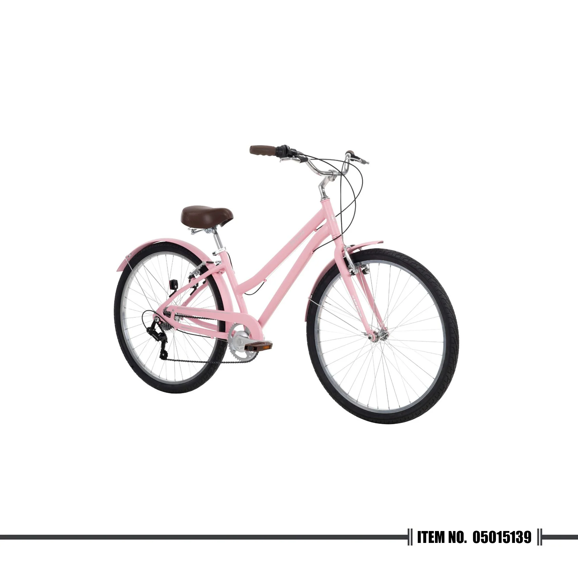 [☀️ HUFFY SUMMER PROMO 🚲] 26770 Sienna 27.5inch 7-Speed Comfort Bike - Pink