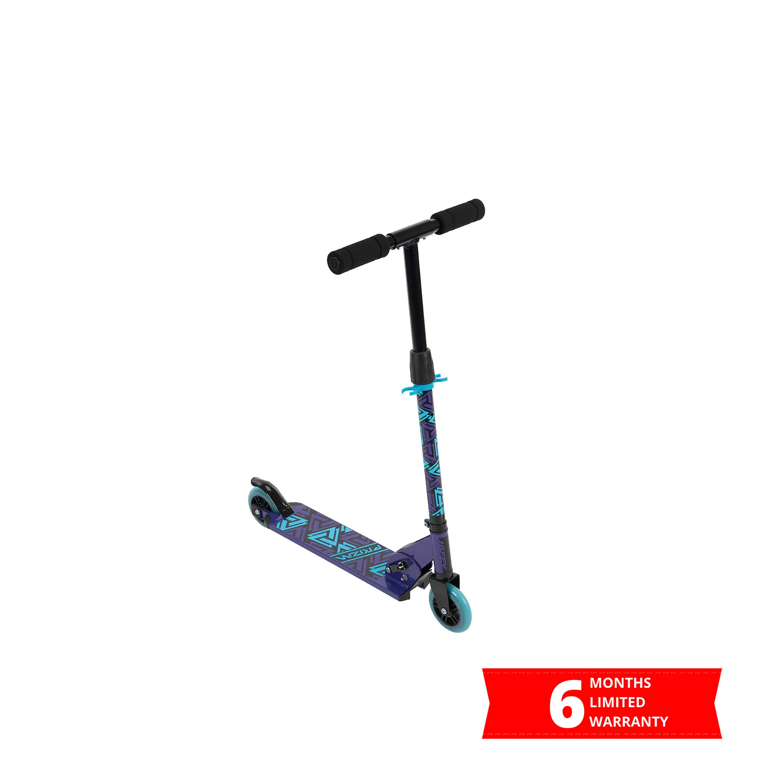 [☀️ HUFFY SUMMER PROMO 🚲] 28031 Prizm 100 Inline Scooter - Violet Neon Blue - Image 3