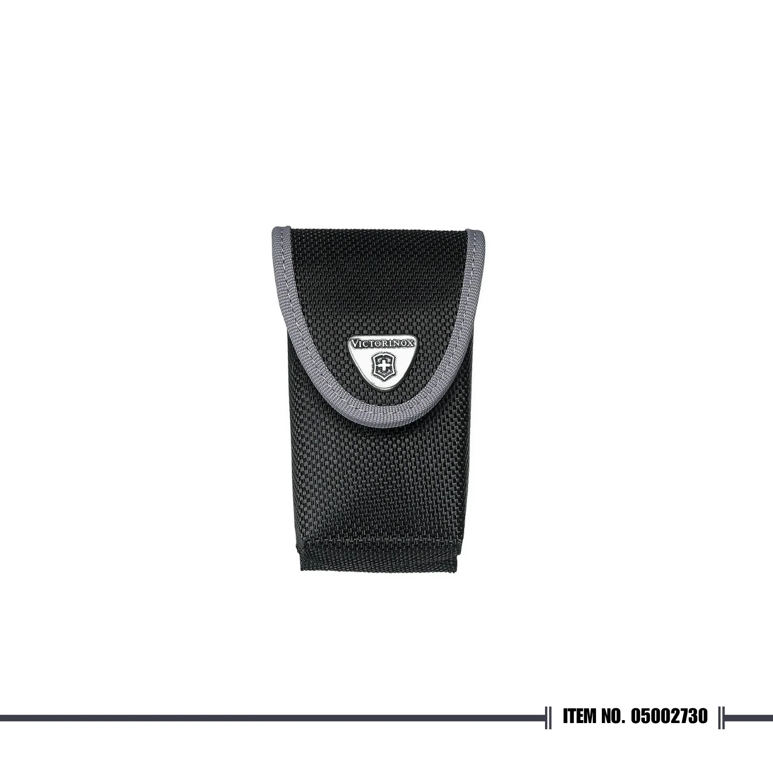 4.0545.3 Nylon Belt Pouch Black 91mm, 5-8 layers