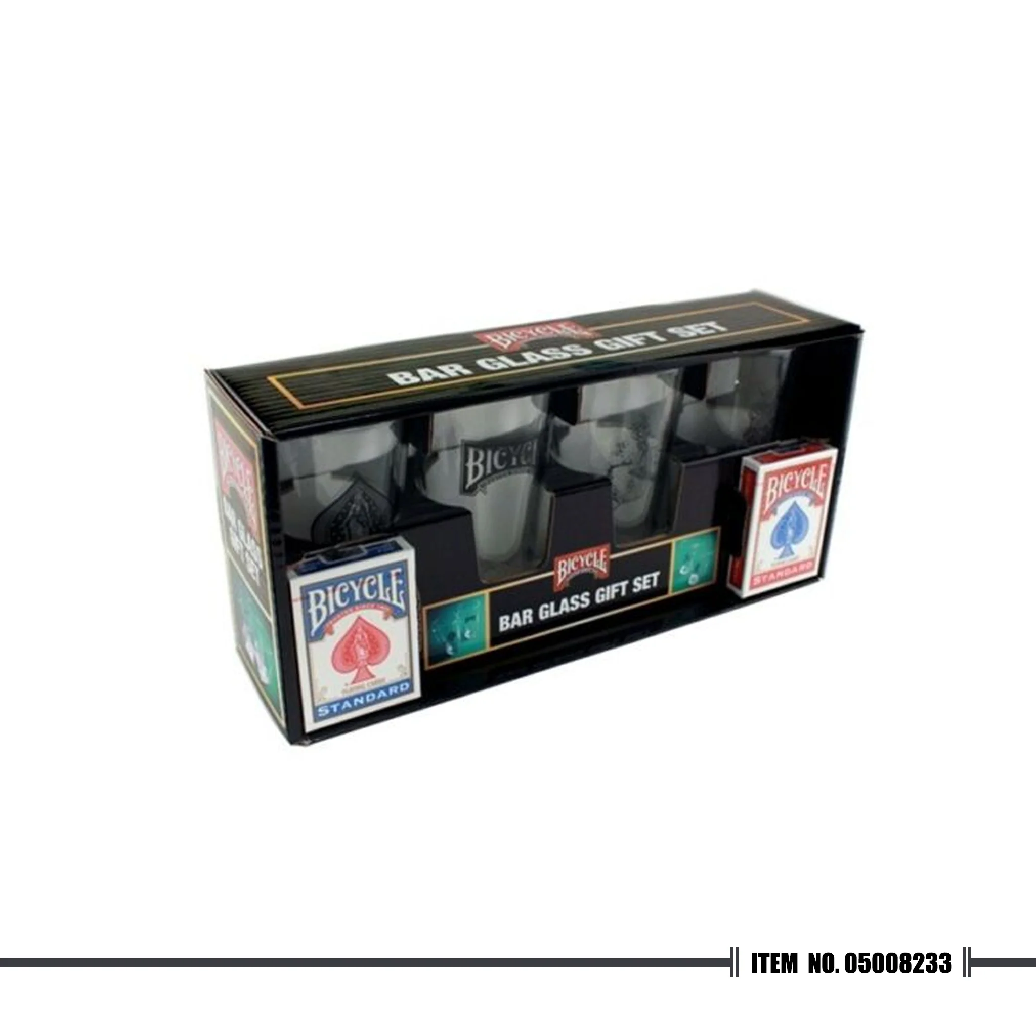 Bicycle® Bar Glass Gift Set
