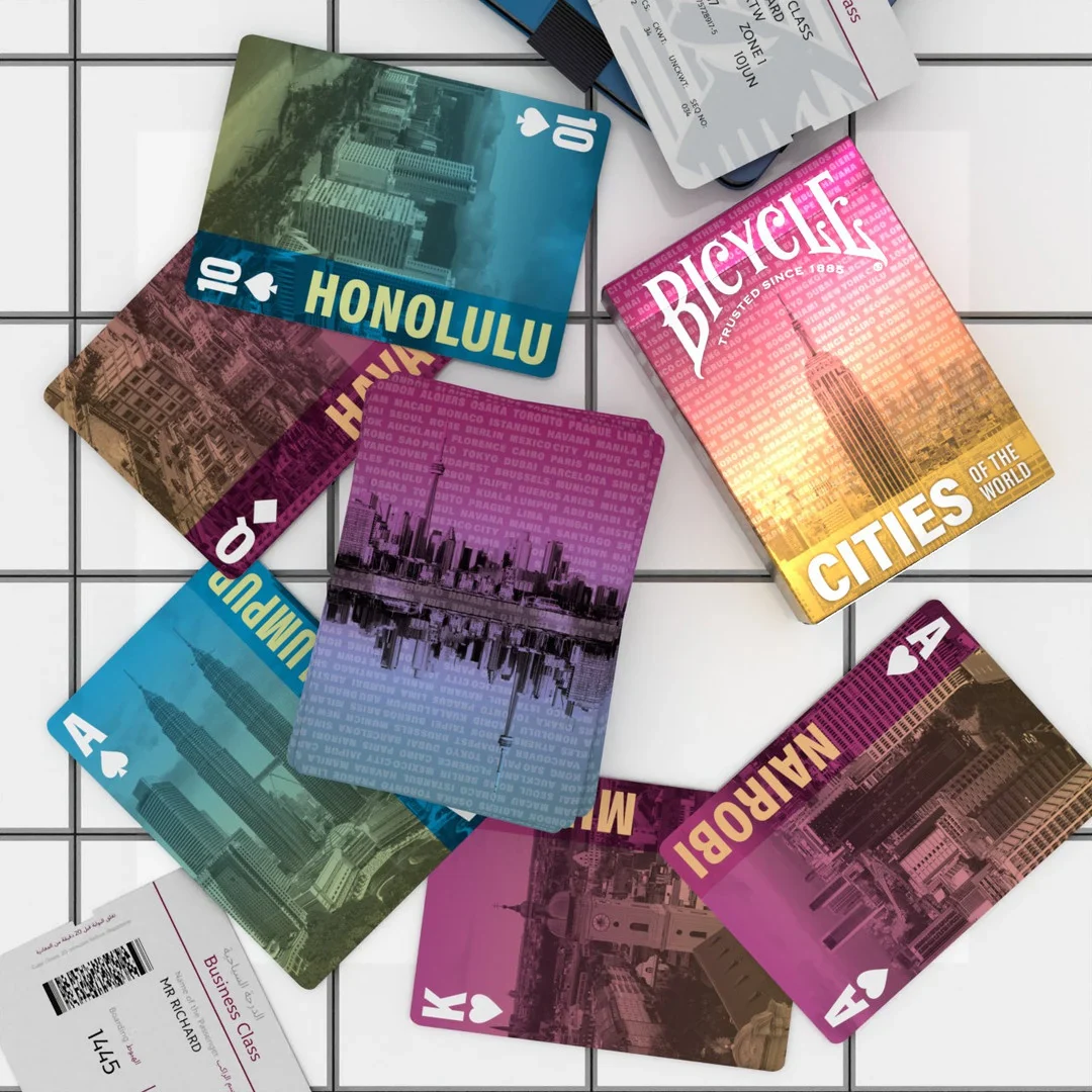 Bicycle® Cities of the World Playing Cards - Image 3