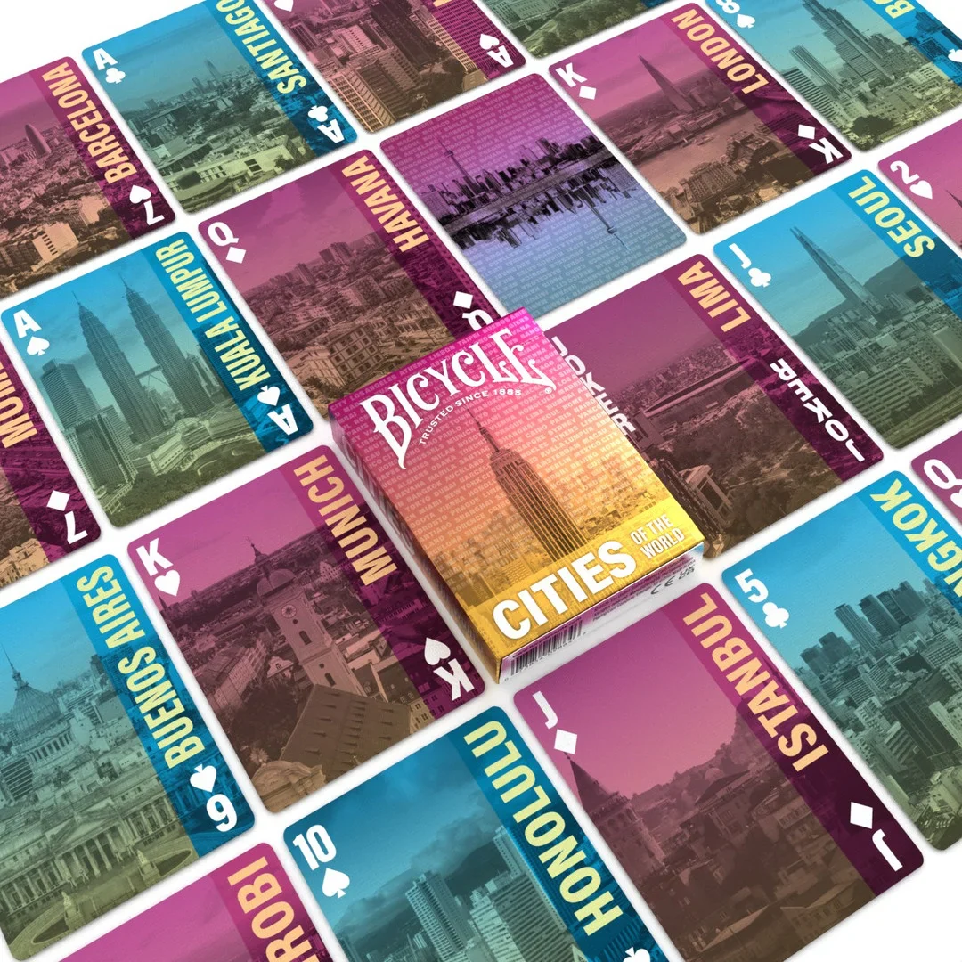 Bicycle® Cities of the World Playing Cards - Image 4