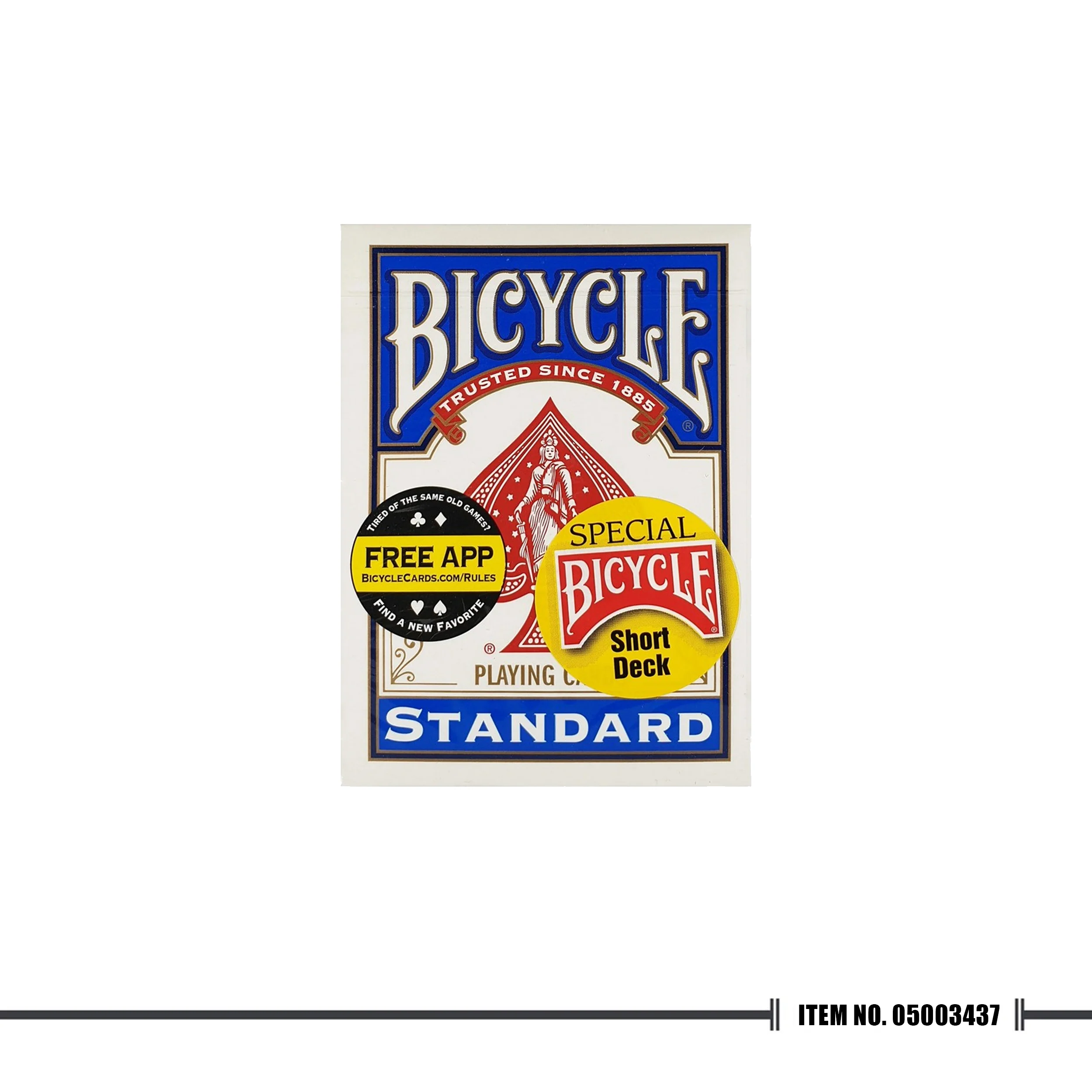 Bicycle Short Deck Blue