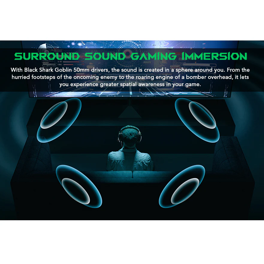 Black Shark Goblin X6 Headphones (BS-X6) - Image 4