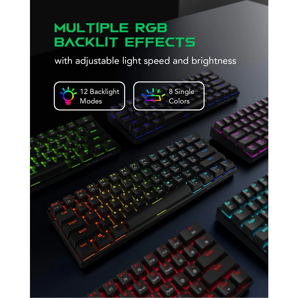 Black Shark Sixgill K4 Keyboard - Image 3