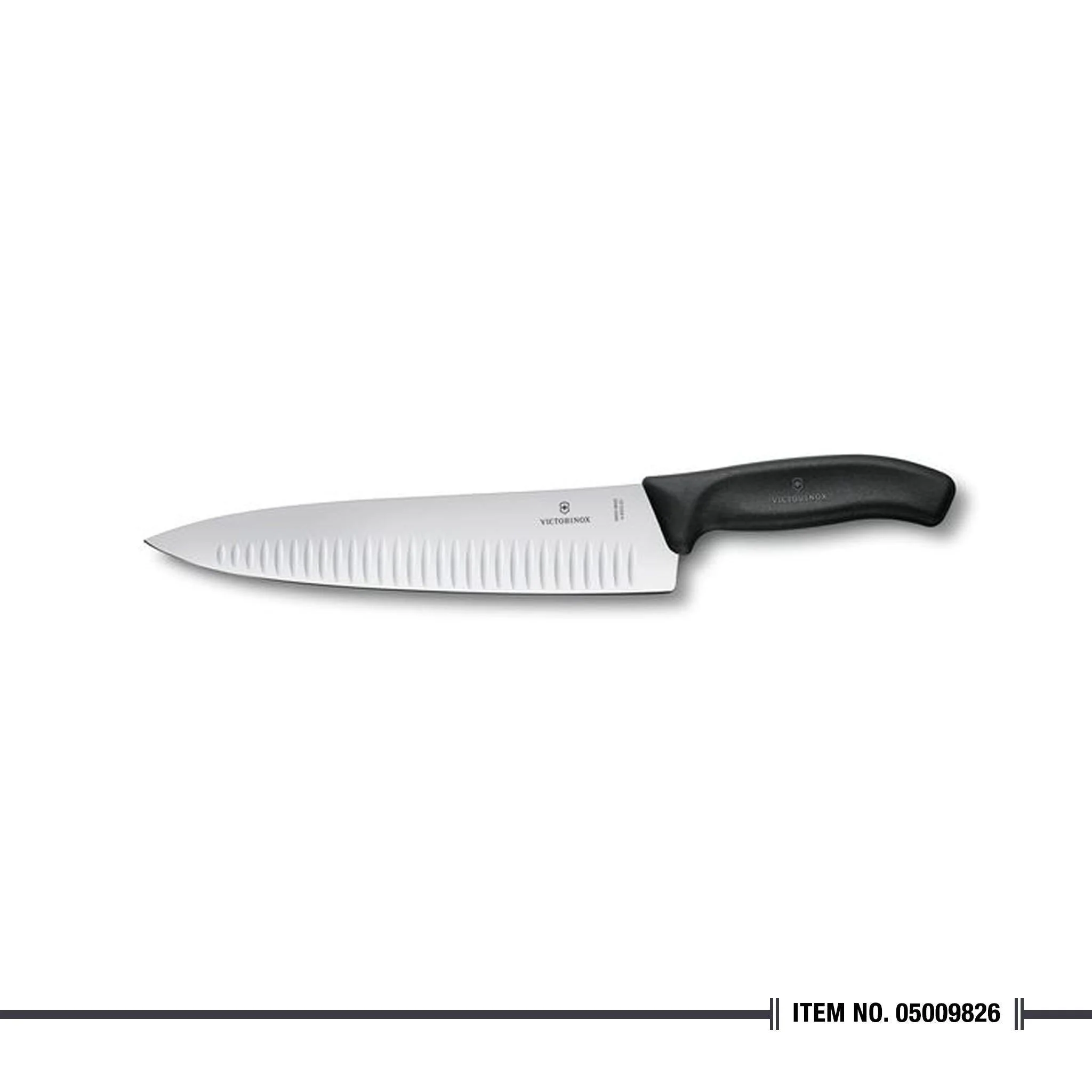 6.8023.25B SwissClassic Carving Knife Fluted Edge 25cm