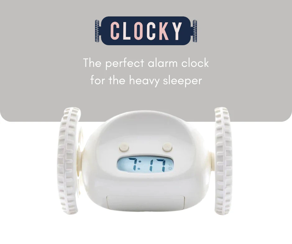 Clocky White - Image 2