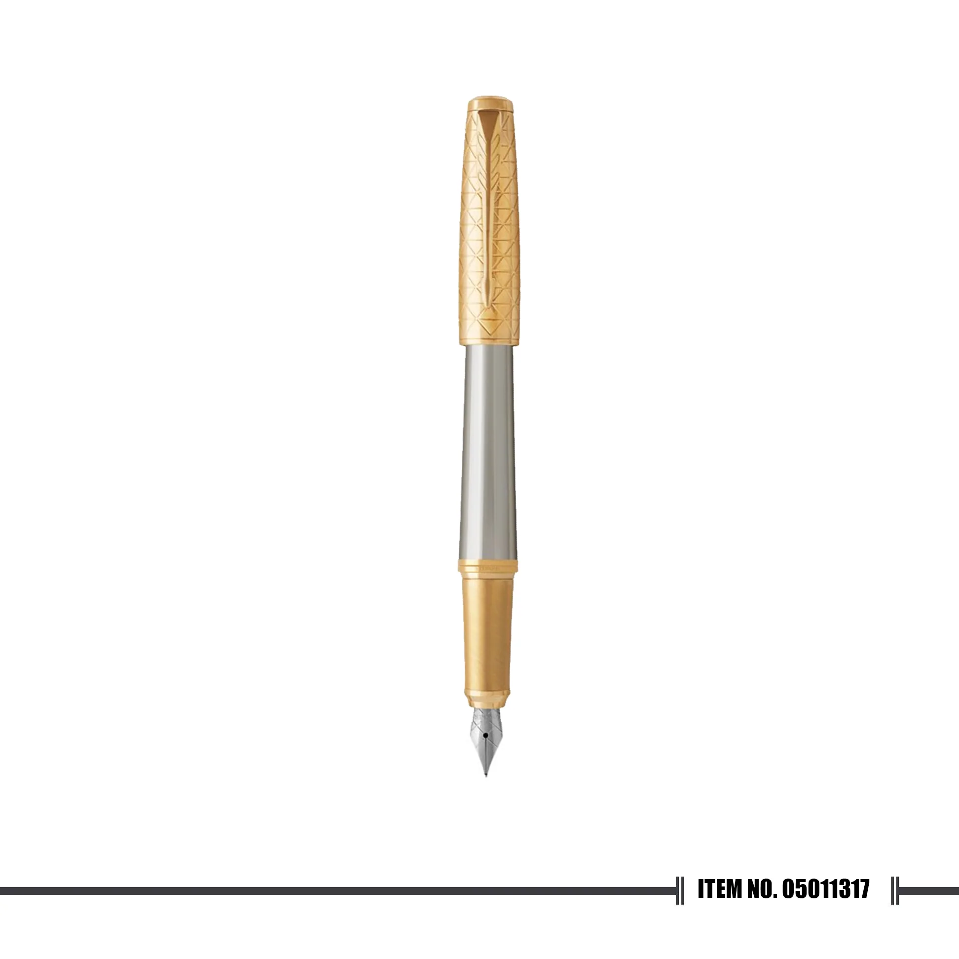 Parker Urban Premium Aura PWD Gold Trim FP Medium