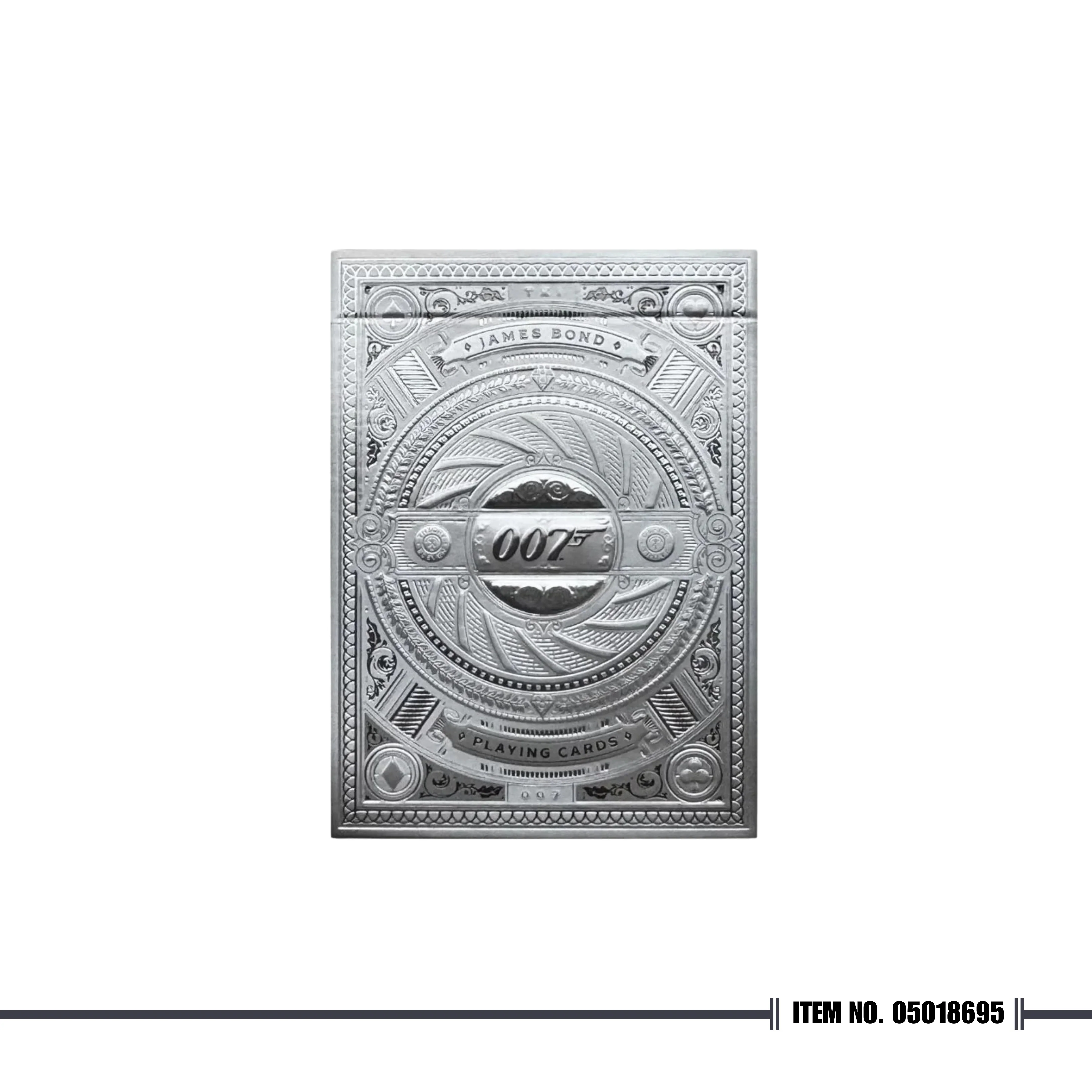 Theory 11 James Bond Silver Edition Playing Cards