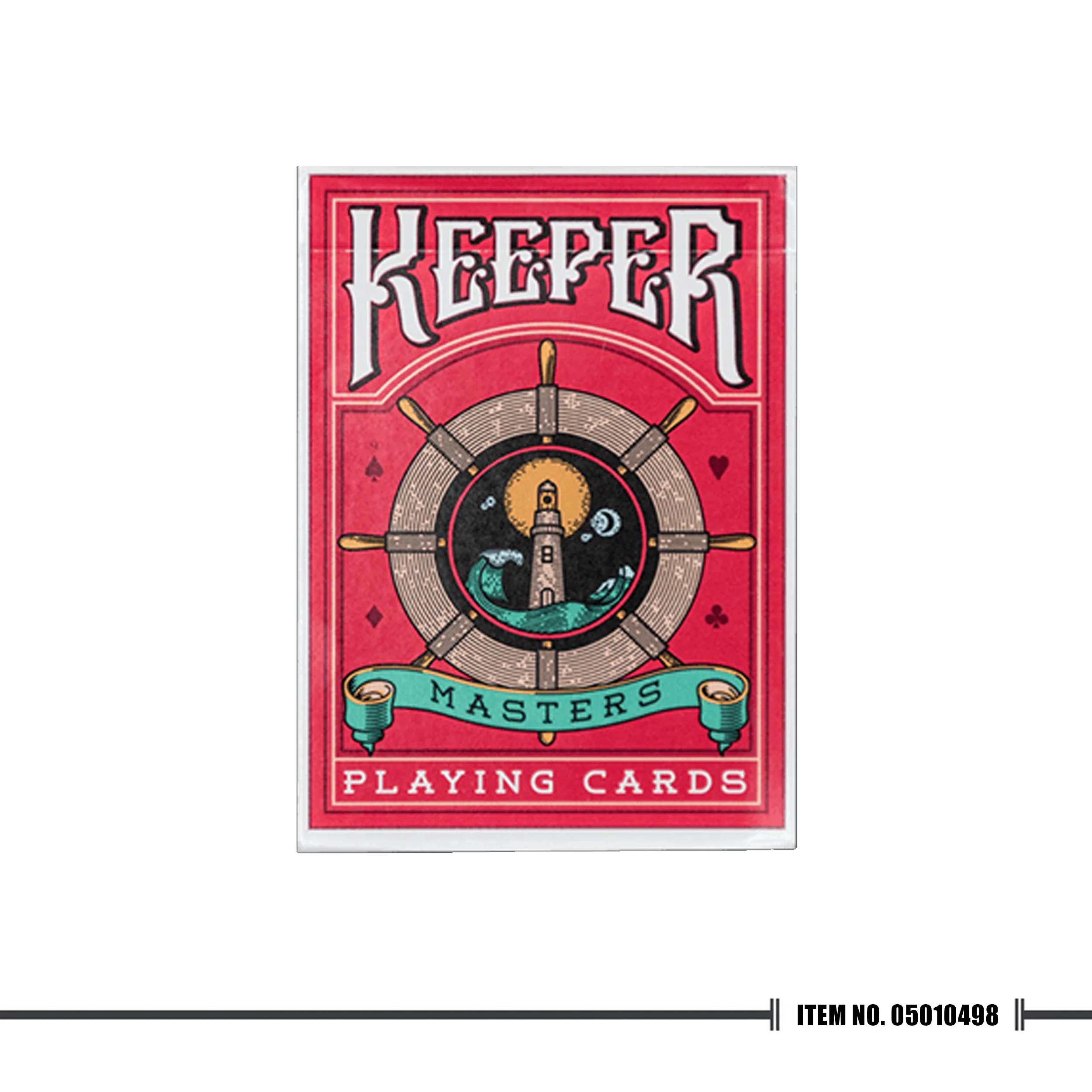 Ellusionist Marked Keeper Red Playing Cards