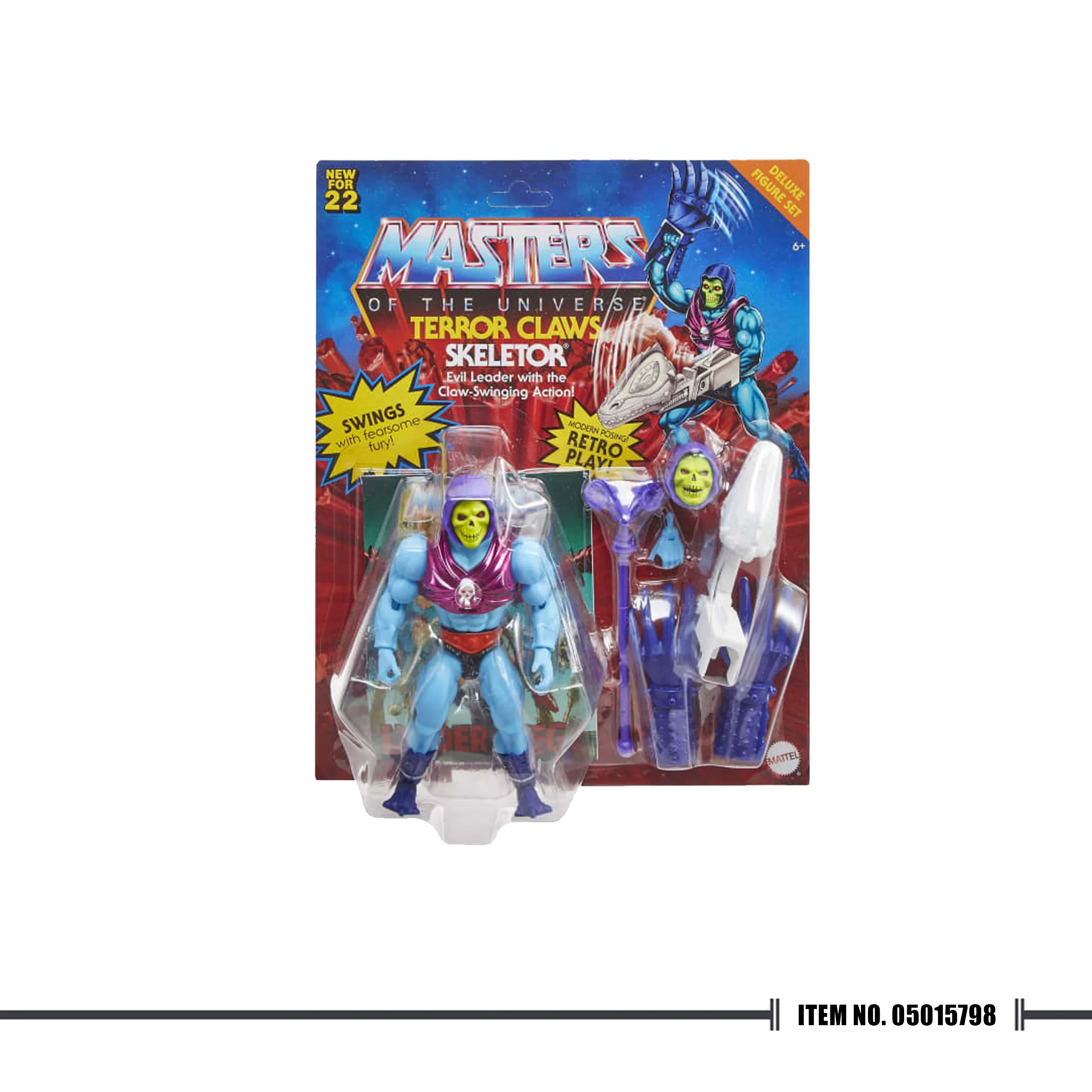 Masters Of The Universe - Retro Del Terror Claws Skeletor