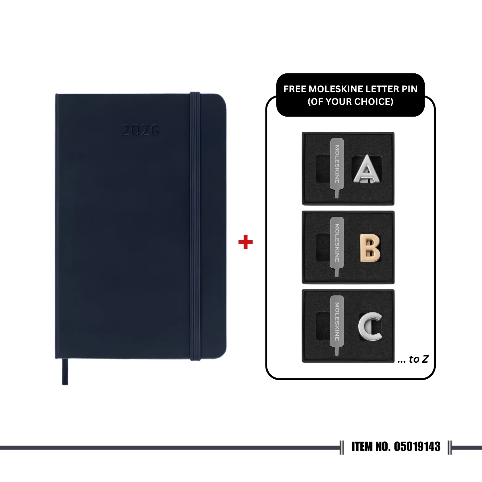 [🎁 Surprise Deal ✨] Moleskine Classic Notebook 2026 Large Weekly, 12-Month