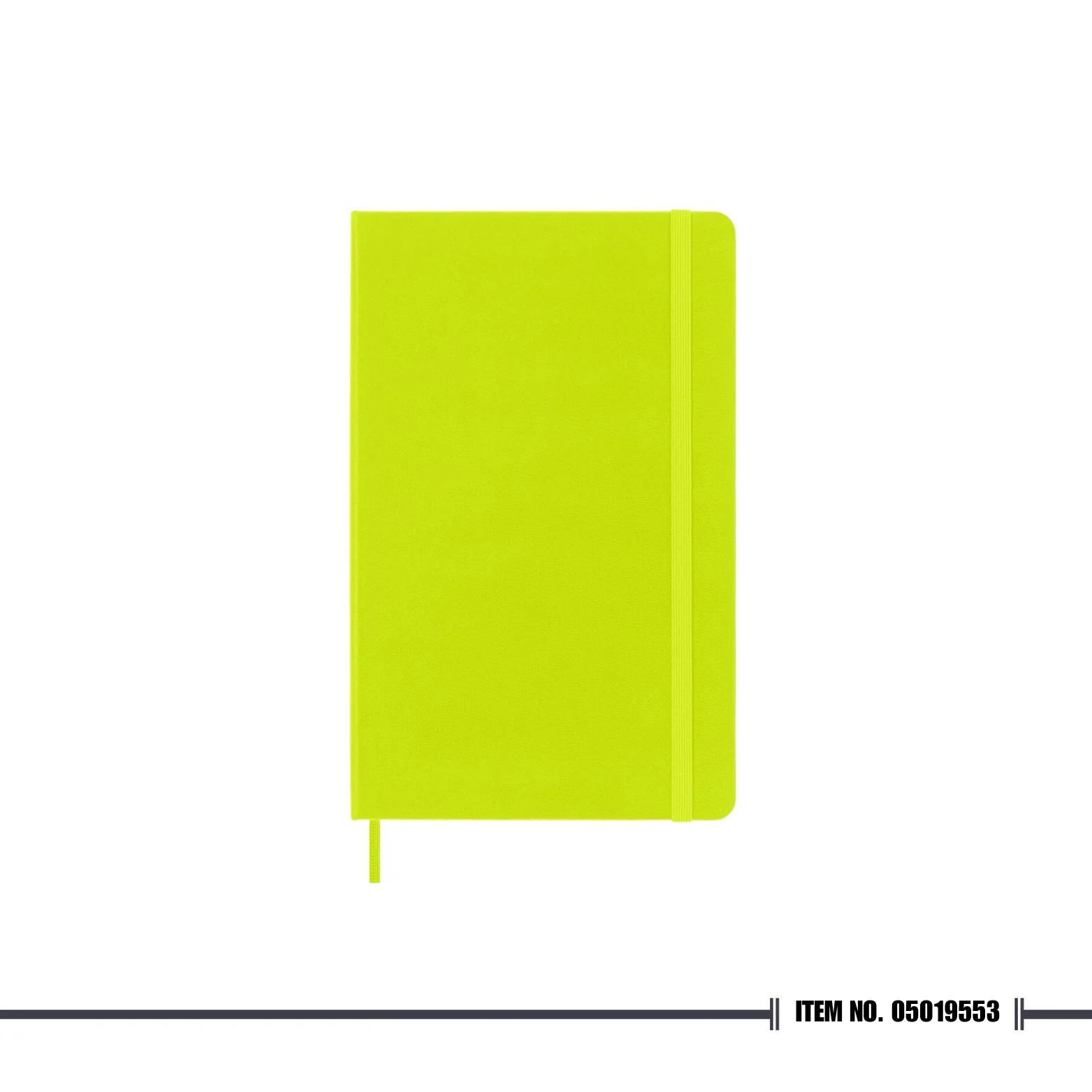 Moleskine Classic Notebook - Lemon Green