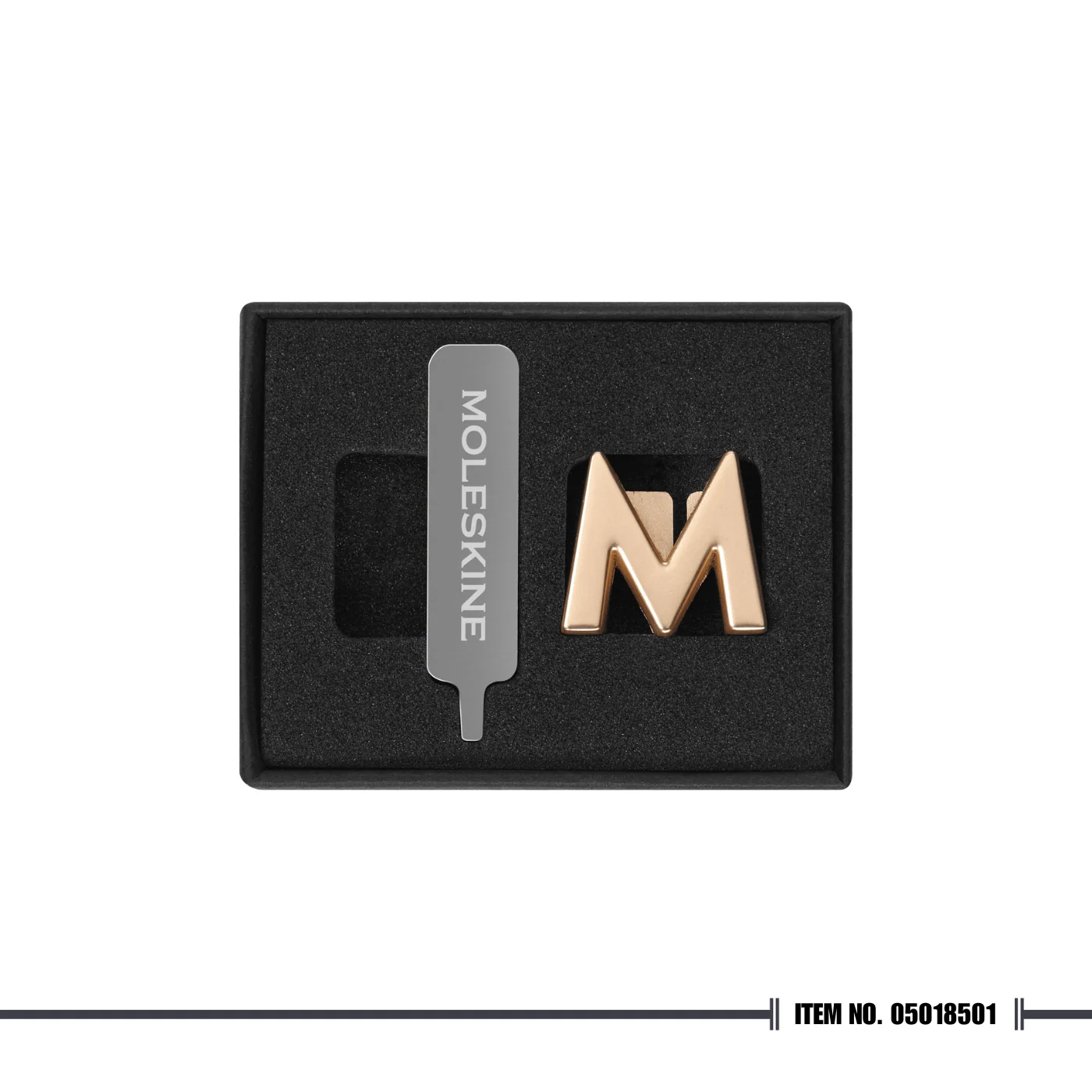 Moleskine Letter Pins - Gold - Image 12
