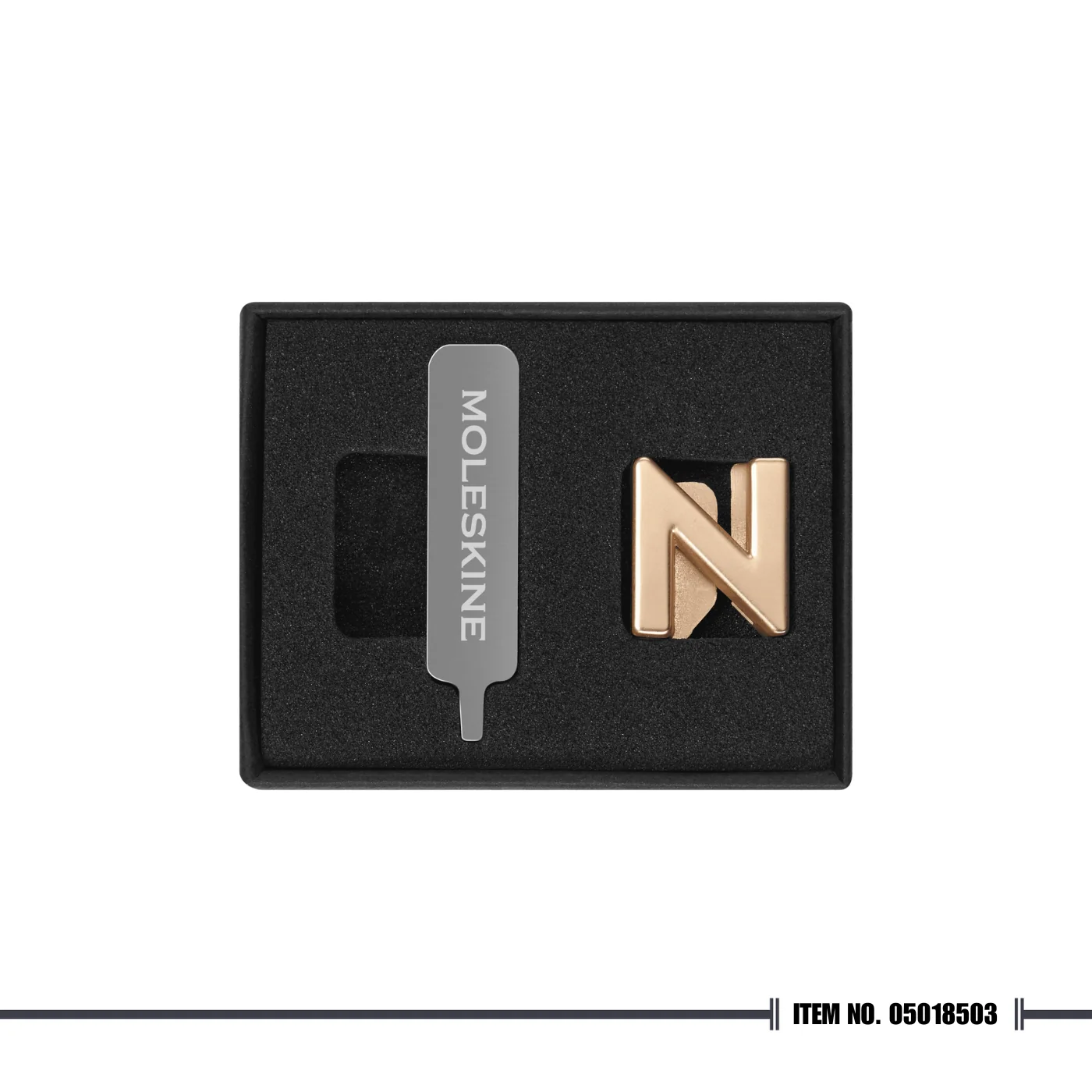 Moleskine Letter Pins - Gold - Image 13