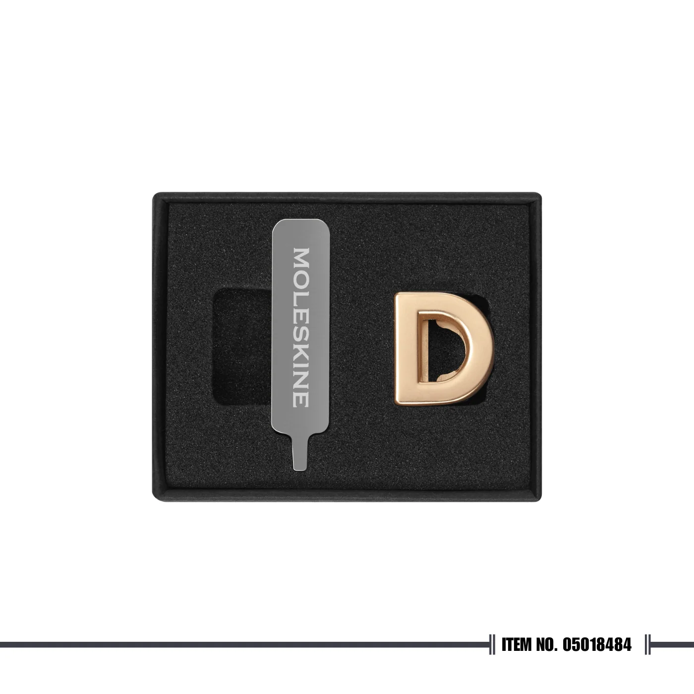 Moleskine Letter Pins - Gold - Image 4
