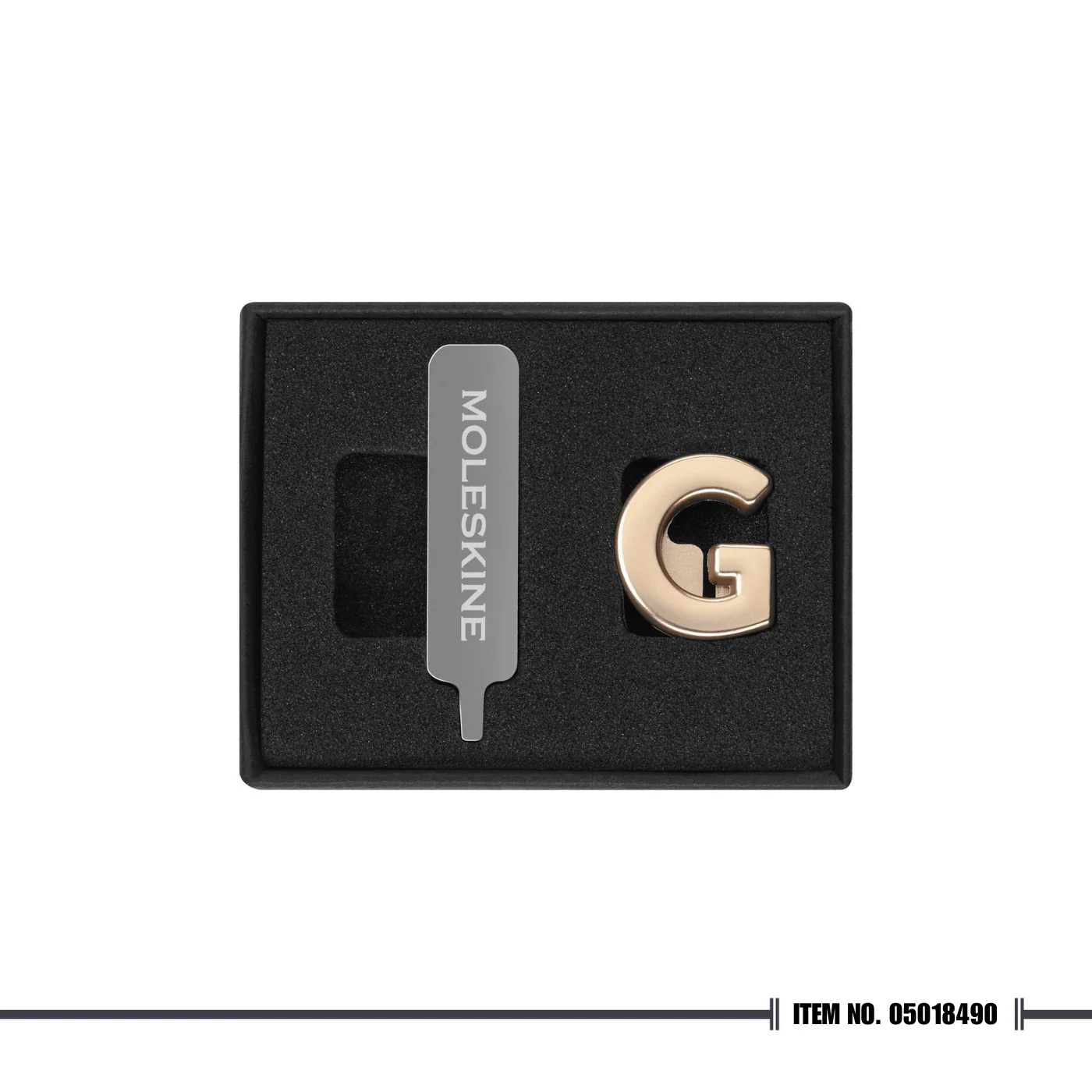 Moleskine Letter Pins - Gold - Image 7