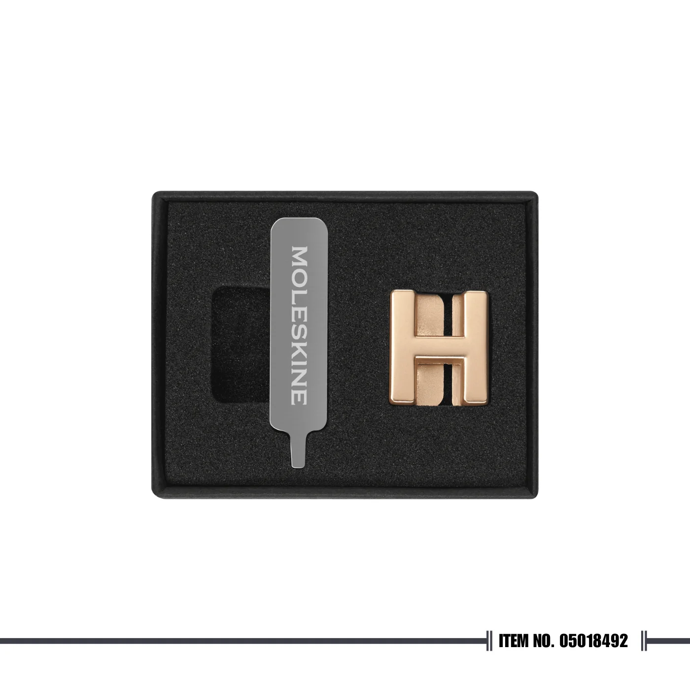 Moleskine Letter Pins - Gold - Image 8