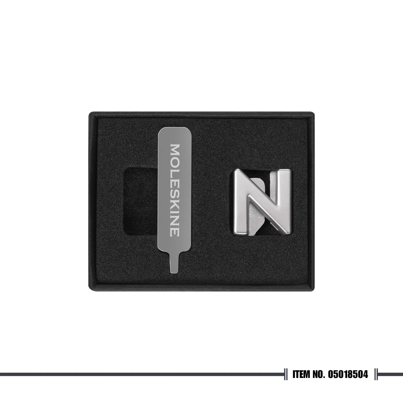 Moleskine Letter Pins - Silver - Image 14