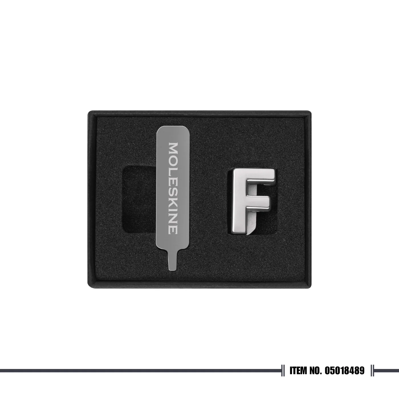 Moleskine Letter Pins - Silver - Image 6