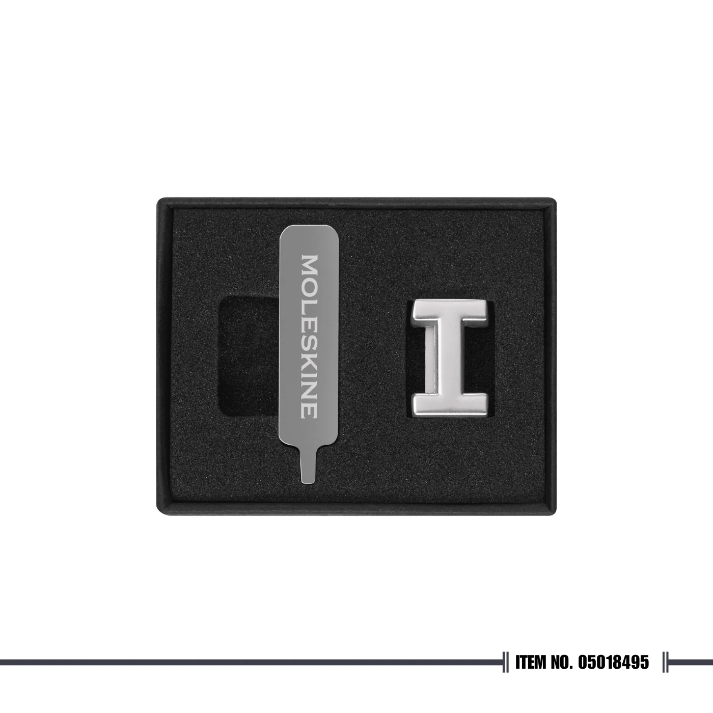 Moleskine Letter Pins - Silver - Image 9