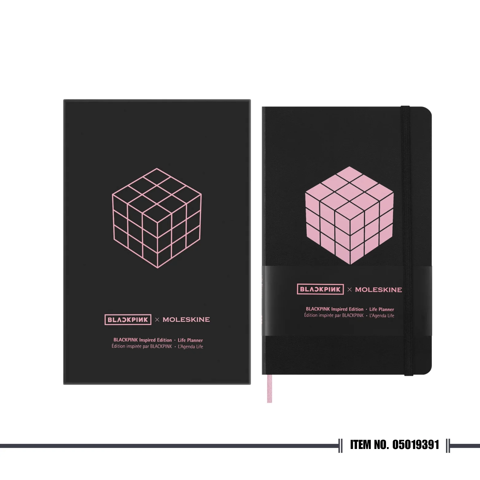 Moleskine x BLACKPINK Undated Planner with Box, Large