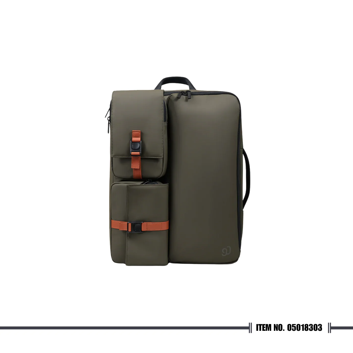 NINETYGO 3 In 1 Detachable Backpack