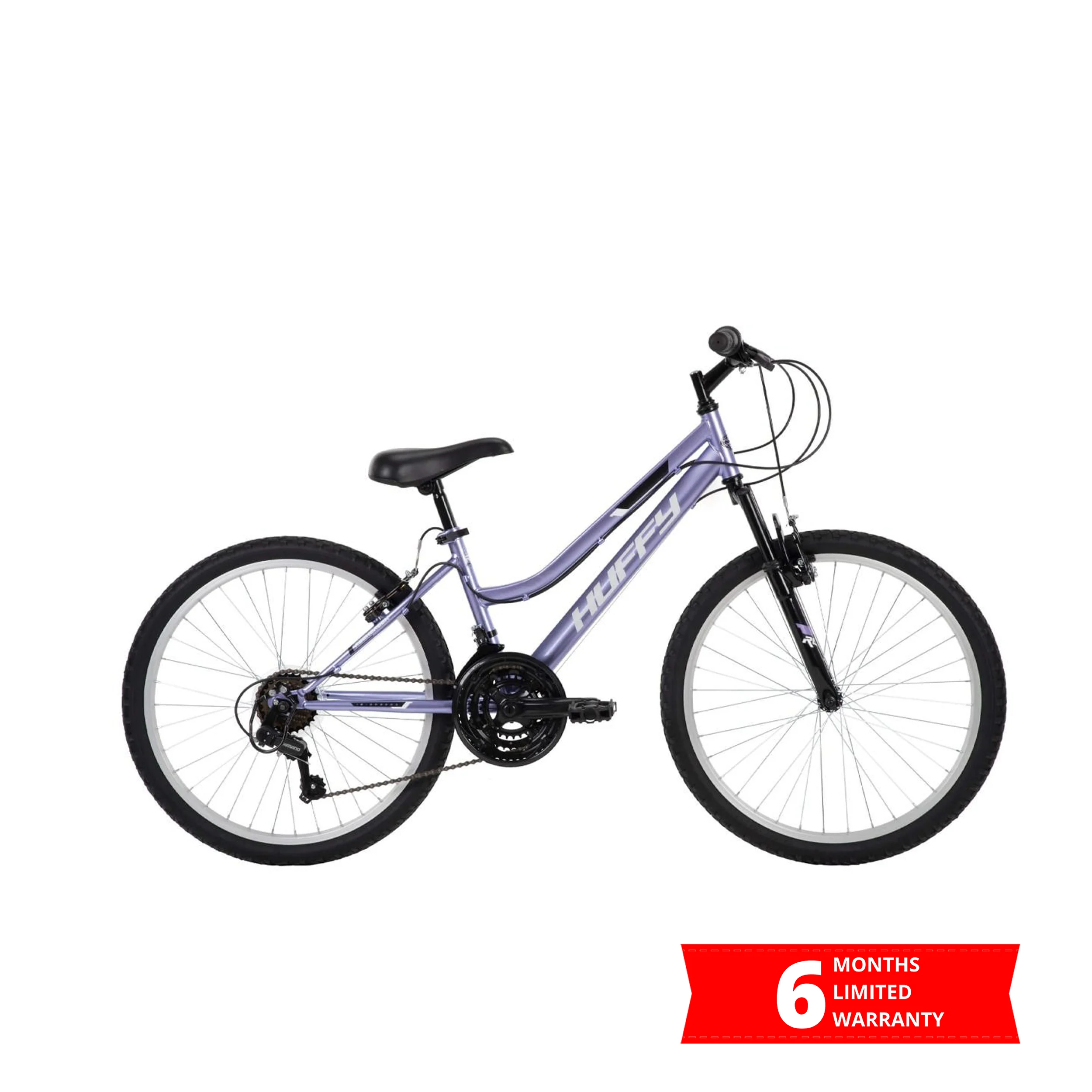 [☀️ HUFFY SUMMER PROMO 🚲] 54319P7-HK Rock Creek 24-Inch 18-Speed Mountain Bike- Lilac - Image 3