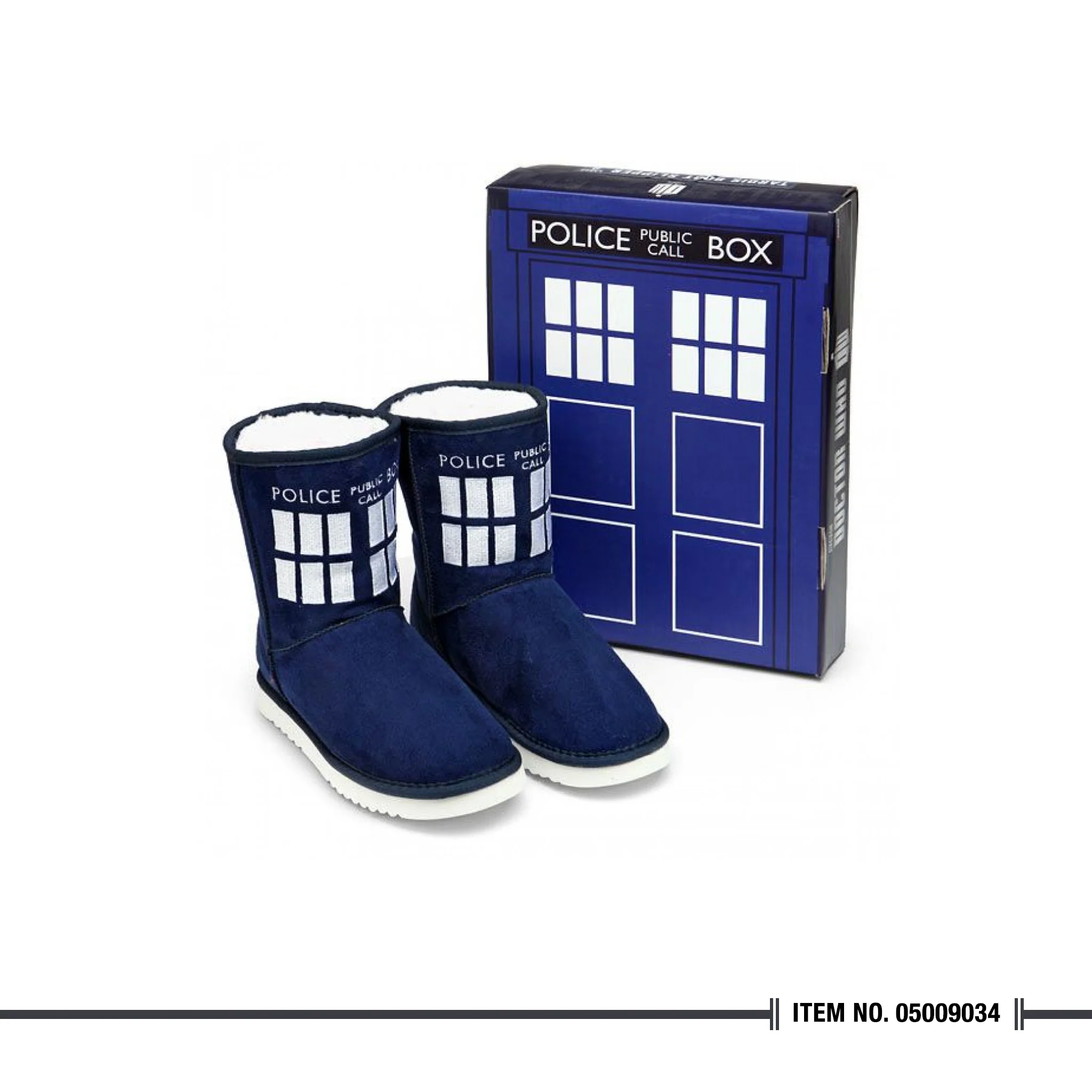 Secret Room - Doctor Who Tardis Boot Slipper