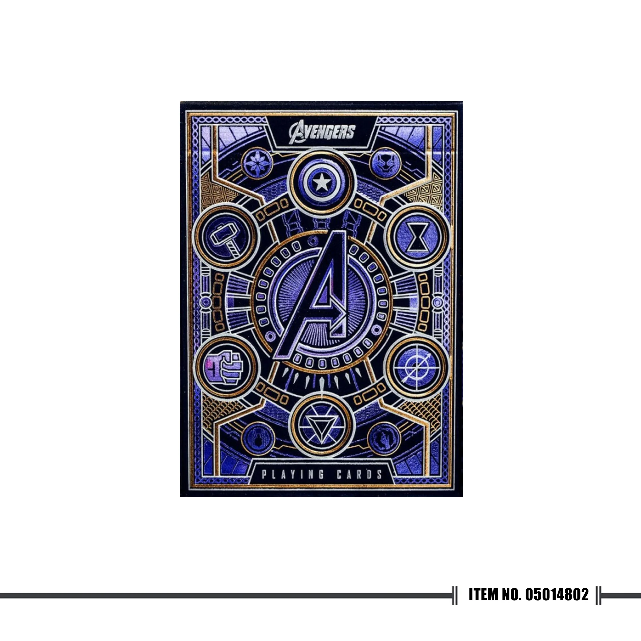Avengers Infinity Saga Playing Cards - Purple