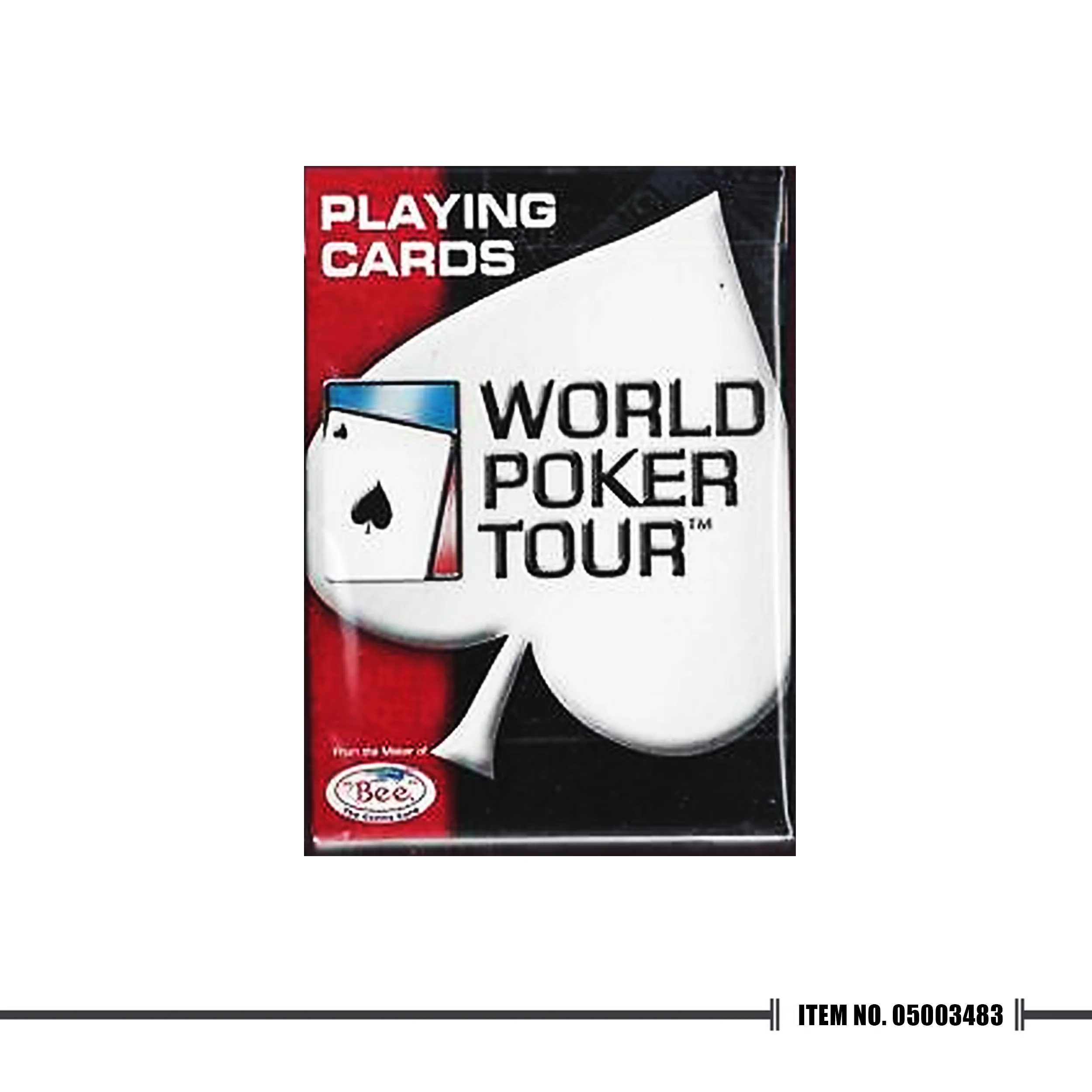 WPT Official Bee Diamond Back Red Poker Deck #981